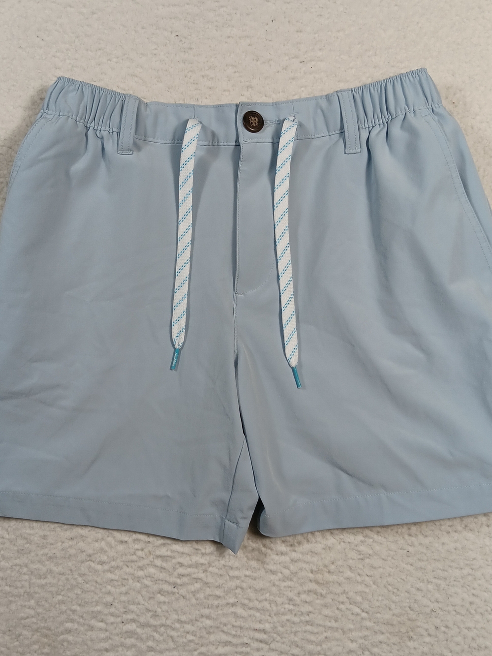 Chubbies Shorts Mens Medium Blue The Altitude 6" Inseam Regular Fit Drawstring